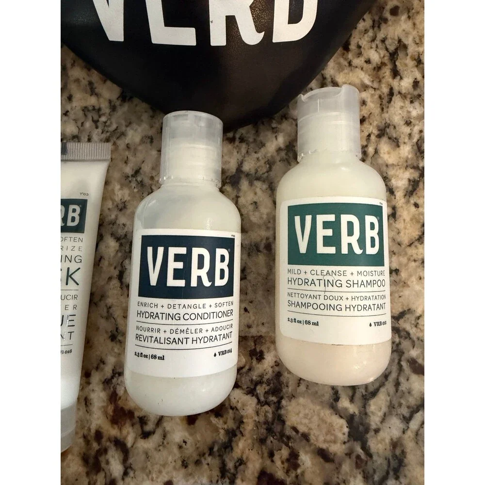 Verb hair conditioner hair shampoo hydrating shampoo travel set